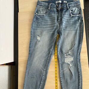 KanCan Light Blue Distressed Skinny Jeans